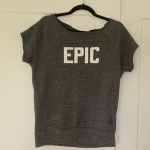Rie + Ryn “Epic” Grey Sweatshirt